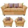 Juego de Living Elegant Detail Minesota Sof&aacute; 3 Cuerpos + Dos Sillones 1 Cuerpo Beige