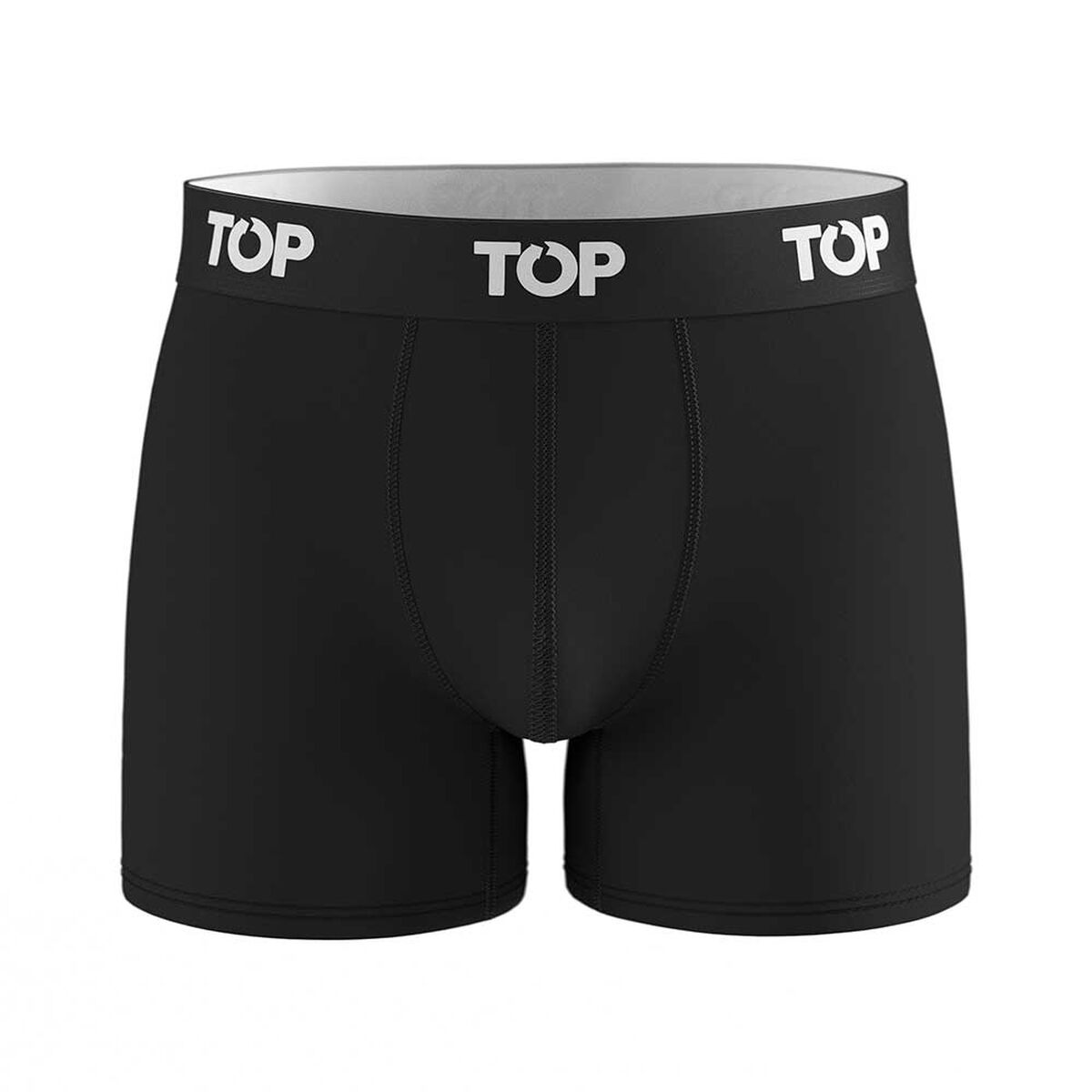 Pack 4 B&oacute;xer Medio Algod&oacute;n Hombre Top