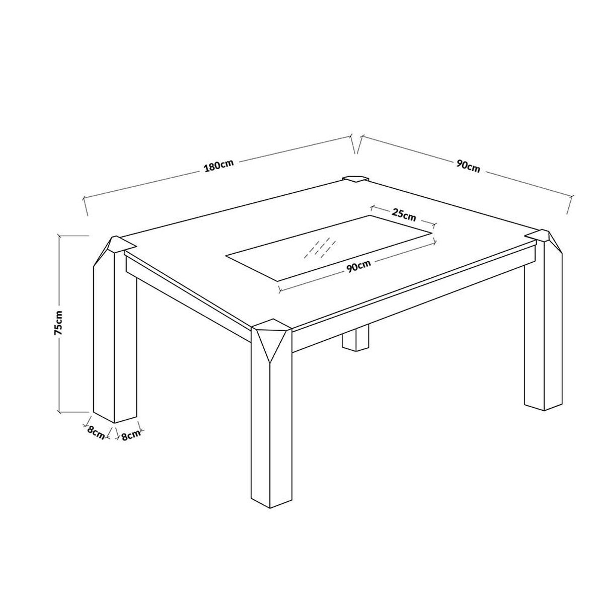Juego de Comedor Bali 8 Sillas