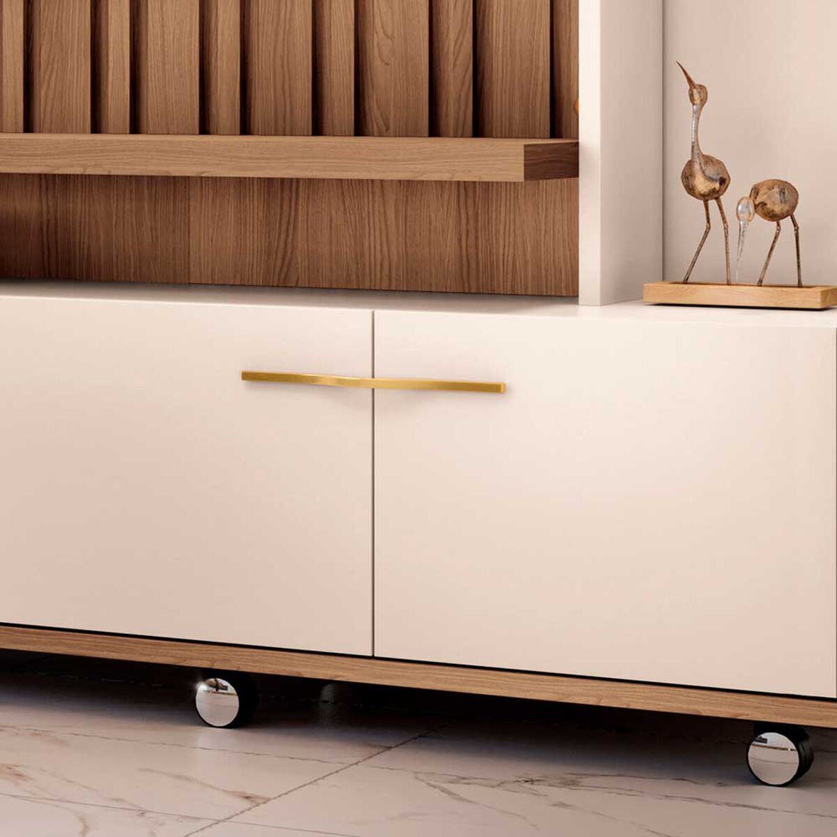 Home TV Onessta Titan Café y Blanco
