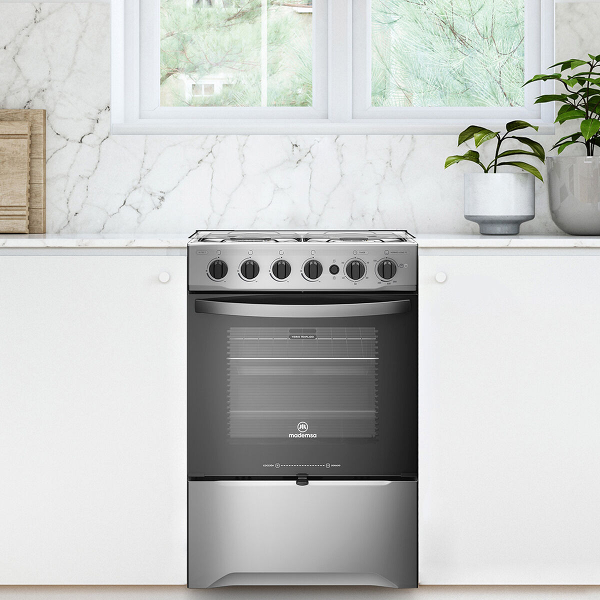 Cocina a Gas Mademsa M 785 T 4 Quemadores