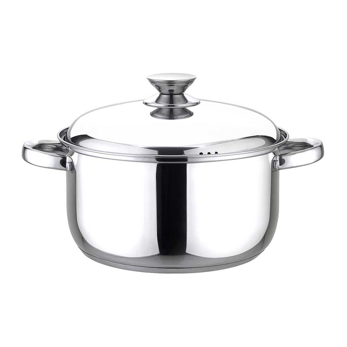 Batería de Cocina Acero Inoxidable Fantuzzi Pavia Plateado 6 Piezas
