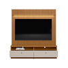 Home TV Di Poretti Design Ouro TV Hasta 75" Caf&eacute; Claro