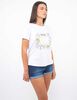 Polera Con Estampado Manga Corta Mujer Icono