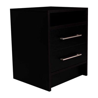 Imagen 1 del producto Velador TuHome Éter 2 Cajones Wengue