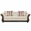 Juego de Living Innovamuebles Palermo Sofá 3 Cuerpos + Sofá 2 Cuerpos Beige