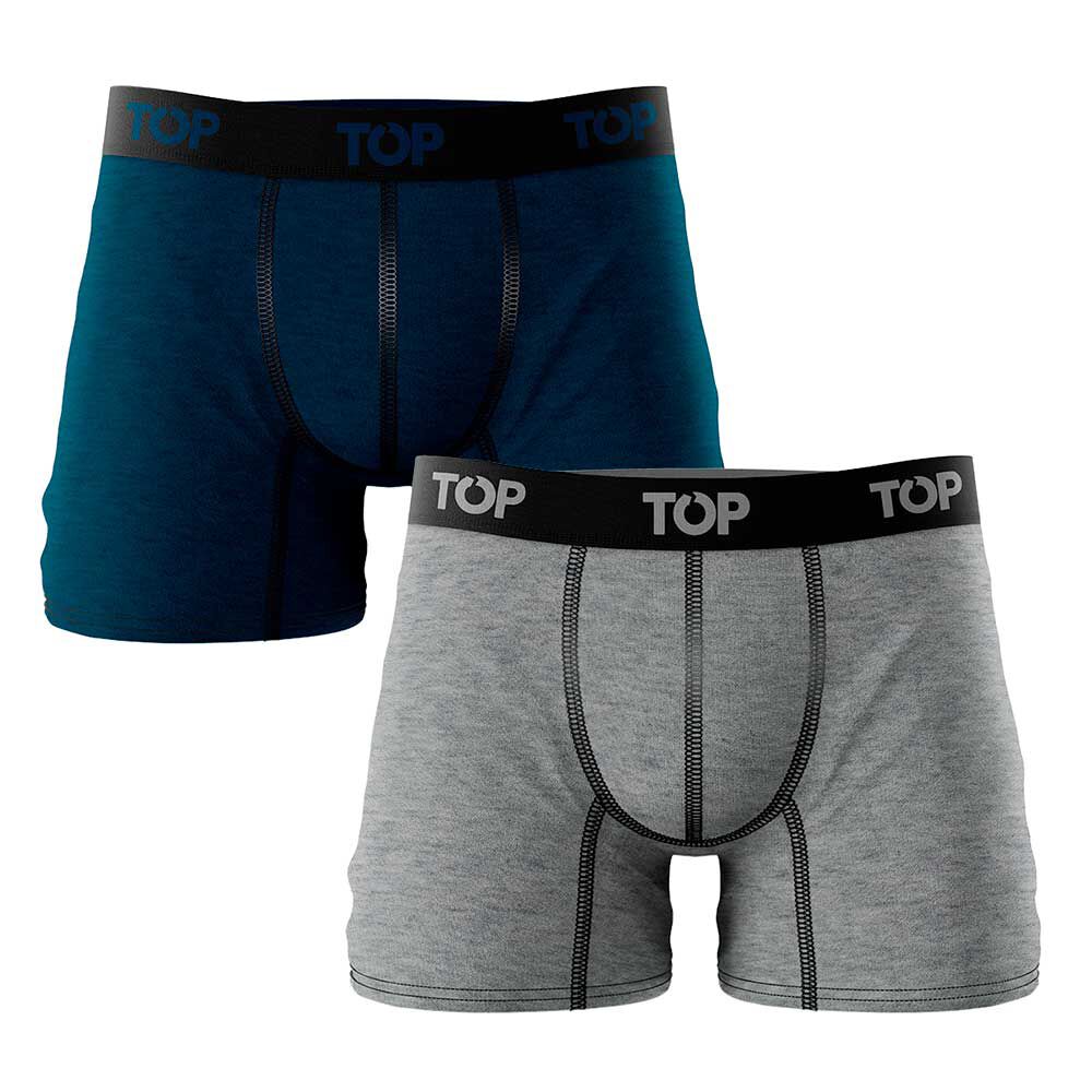 Pack 2 Bóxer Medio Hombre Top