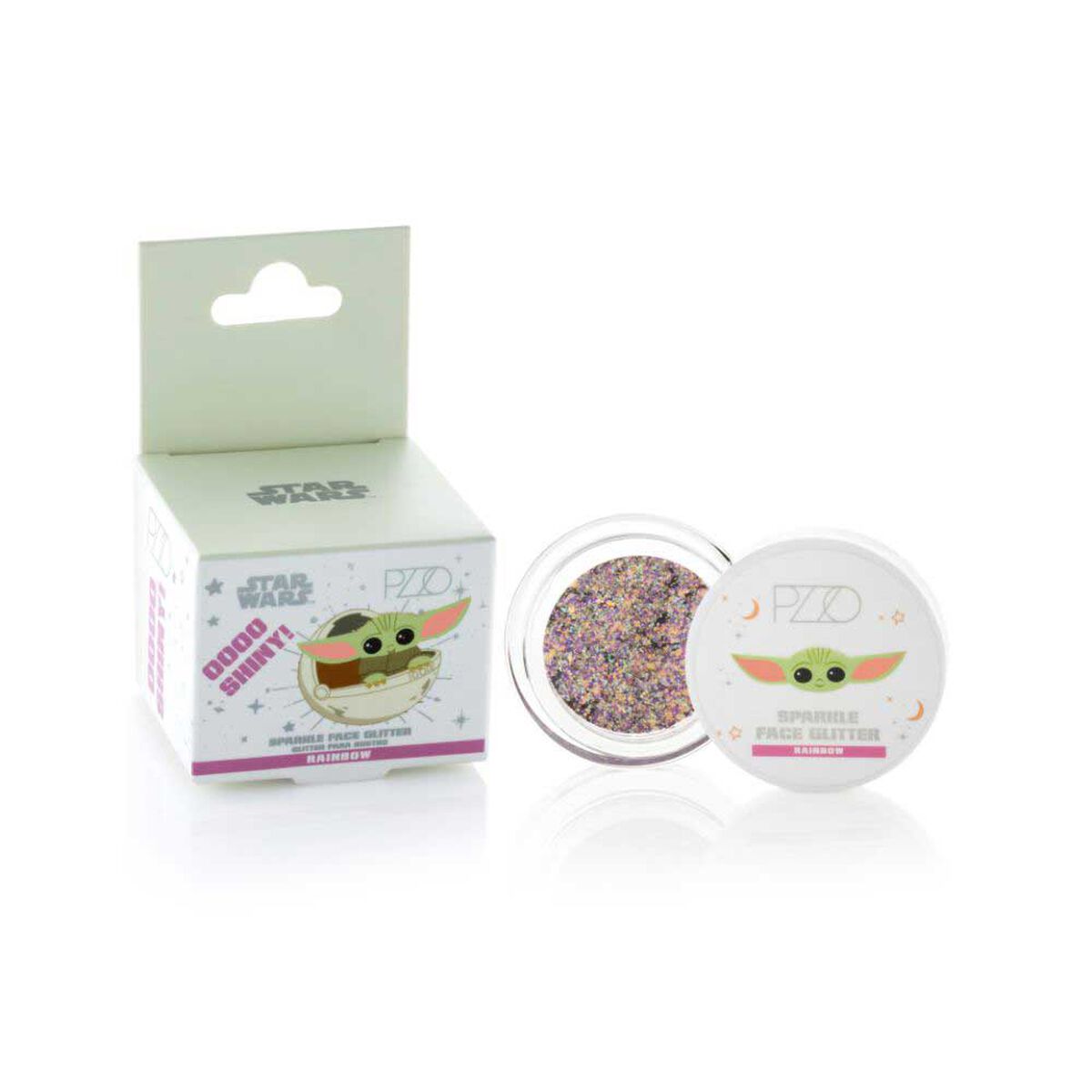 Sparkle Face Glitter Rainbow Petrizzio