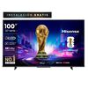 Smart TV QLED 100" Hisense 4K Google TV 100Q7QG