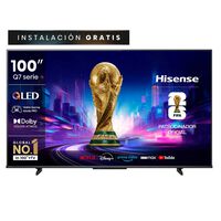 Smart TV QLED 100"" Hisense 4K Google TV 100Q7QG