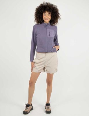 Imagen 2 del producto Short Deportivo Mujer Alpinextrem Beige, Charcoal