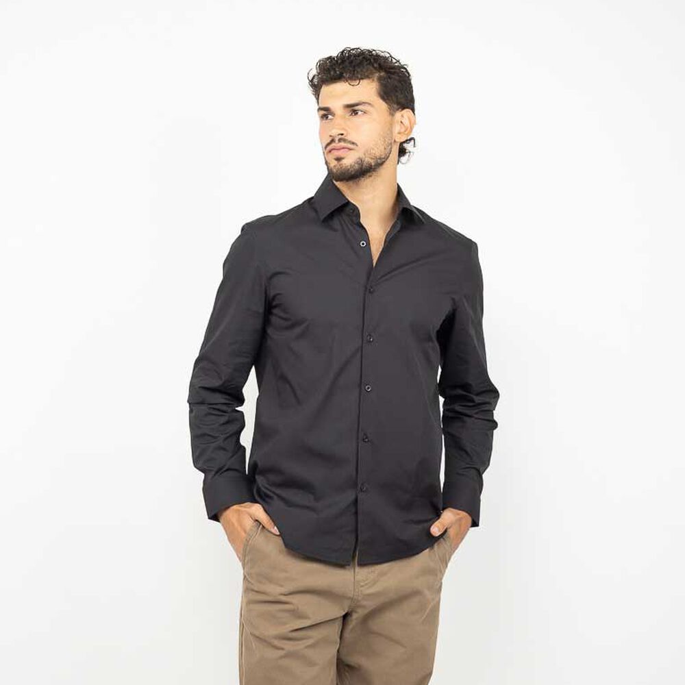 Camisa Slim Manga Larga Hombre Zibel
