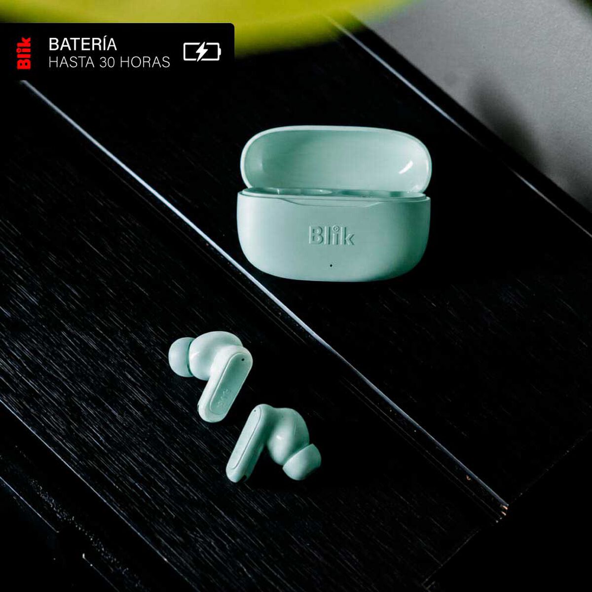 Aud&iacute;fonos In Ear bluetooth Blik AIR500-GRE Verde