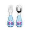 Set Cuchara Y Tenedor Zoo - Butterfly