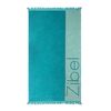 Toalla de Playa Jacquard Zibel Verde 100 x 180 cm