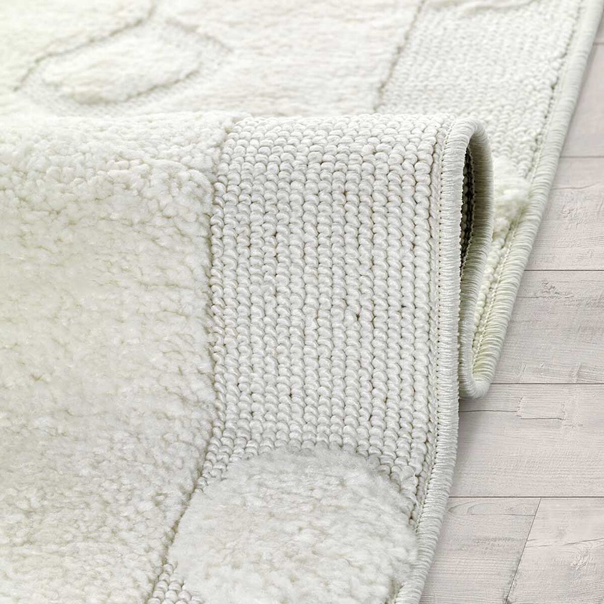 Alfombra Modalfo Palafito Blanca 120 x 180 cm