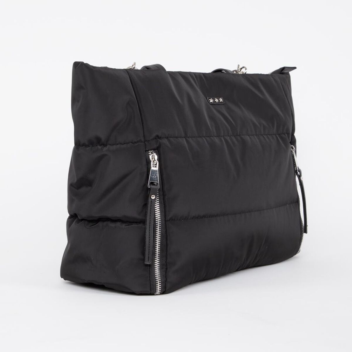 Bolso Tote Negro Mujer Icono