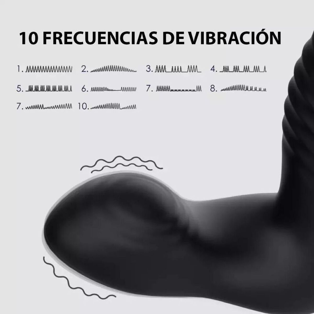 Masajeador de Próstata con Control Winyi