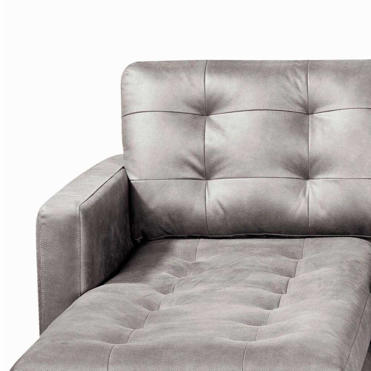 Sof&aacute; Cuero Latam Home N&aacute;poles Chaise Longue 2 Cuerpos Izquierdo