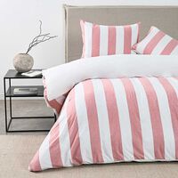 Funda de Plumón Elements & Co King Stripe Terra