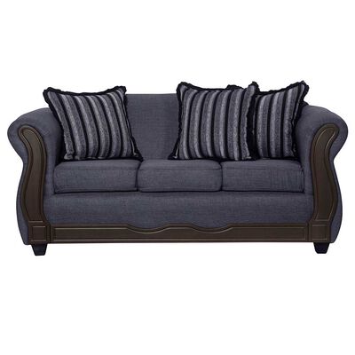 Imagen 2 del producto Juego de Living Black Factory Sofia 5 Cuerpos Marengo