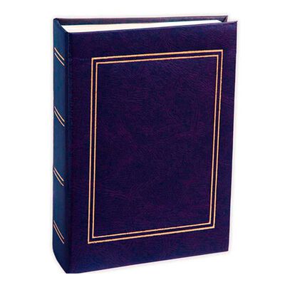 &Aacute;lbum para Fotos Cart&oacute;n Vgo Cl&aacute;sico Liso 200 Fotos Azul