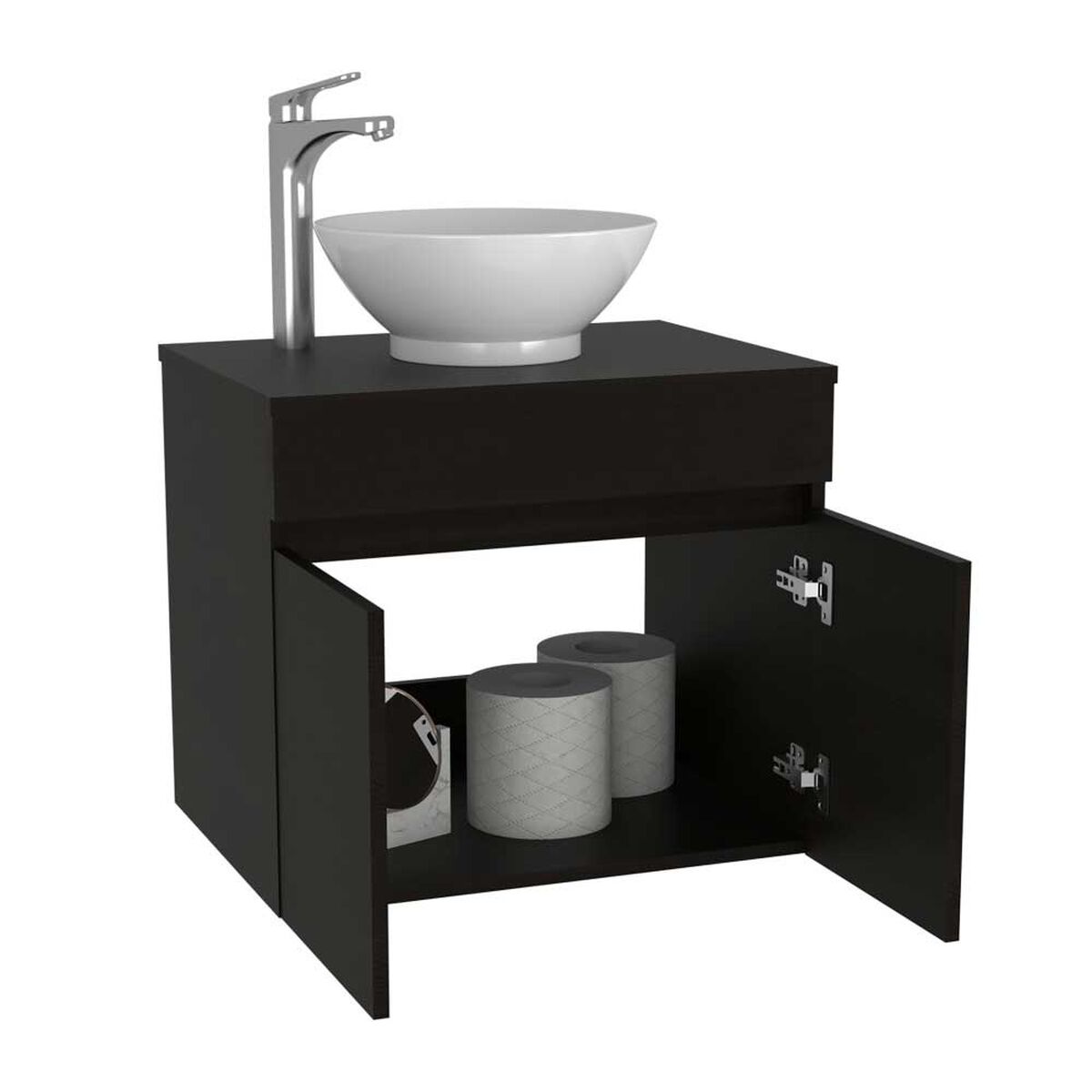 Mueble Lavamanos TuHome Manchester 2 Puertas Wengue