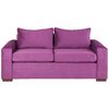 Sofá Muebles America Andrea 3 Cuerpos Lila