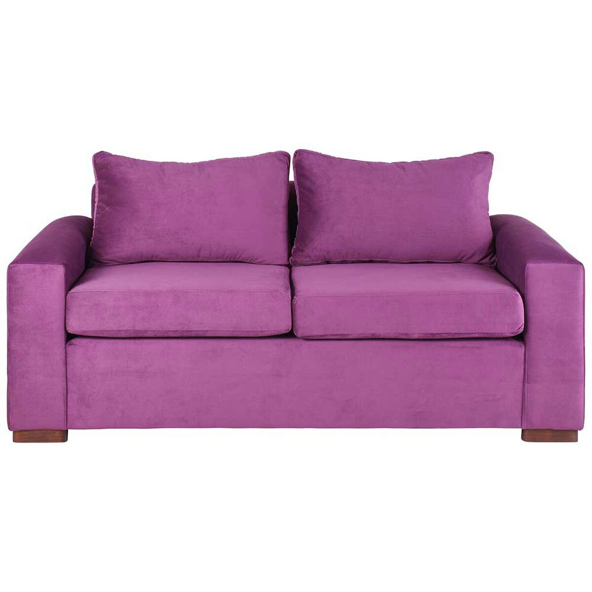 Sofá Muebles America Andrea 3 Cuerpos Lila