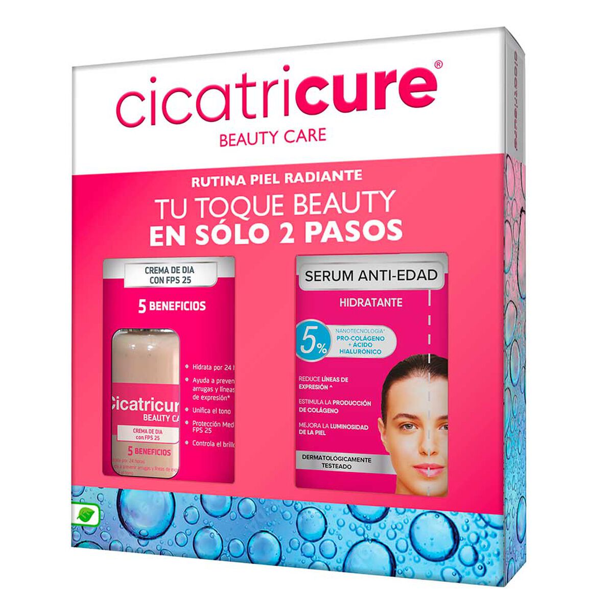 Pack Cicatricure Beauty Care 40G + Serum Hidratante 30Ml