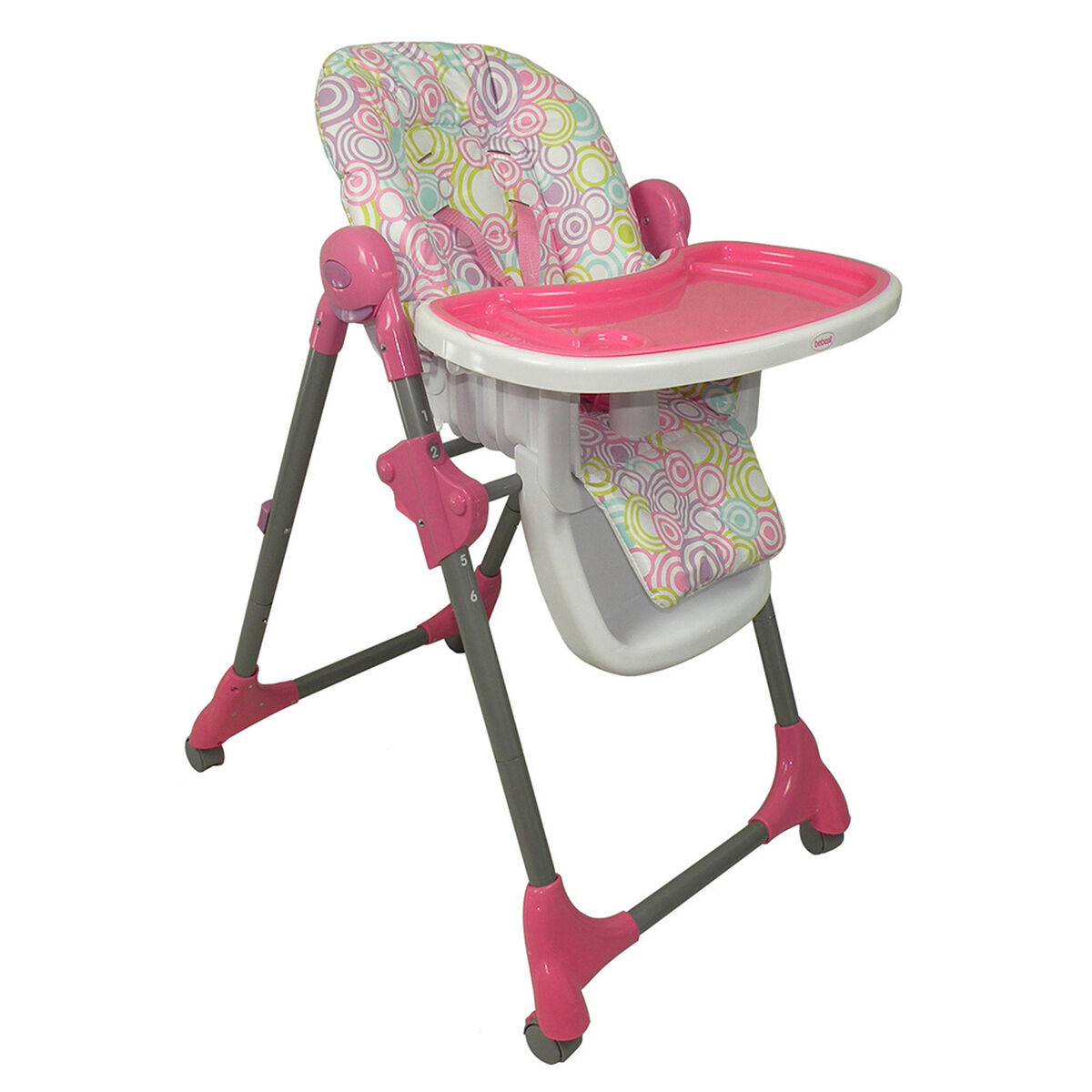 Silla de Comer Bebesit 1038 Rosado