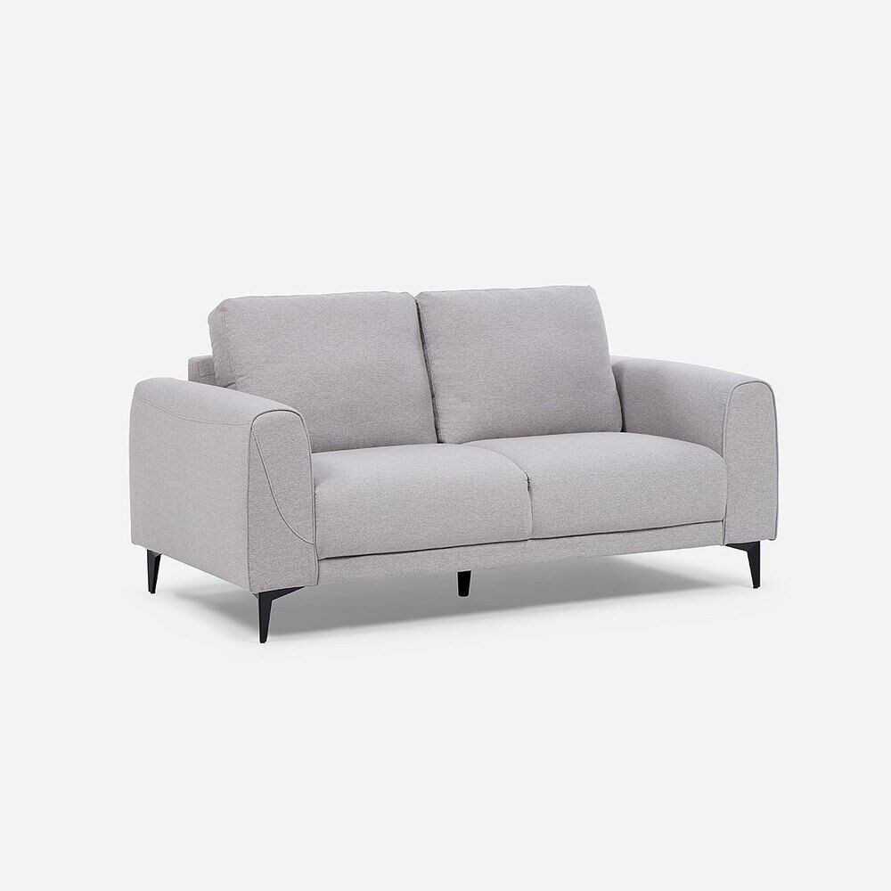 Sofá Rosen Padua 2 Cuerpos Gris Perla