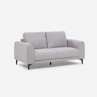 Sofá Rosen Padua 2 Cuerpos Gris Perla