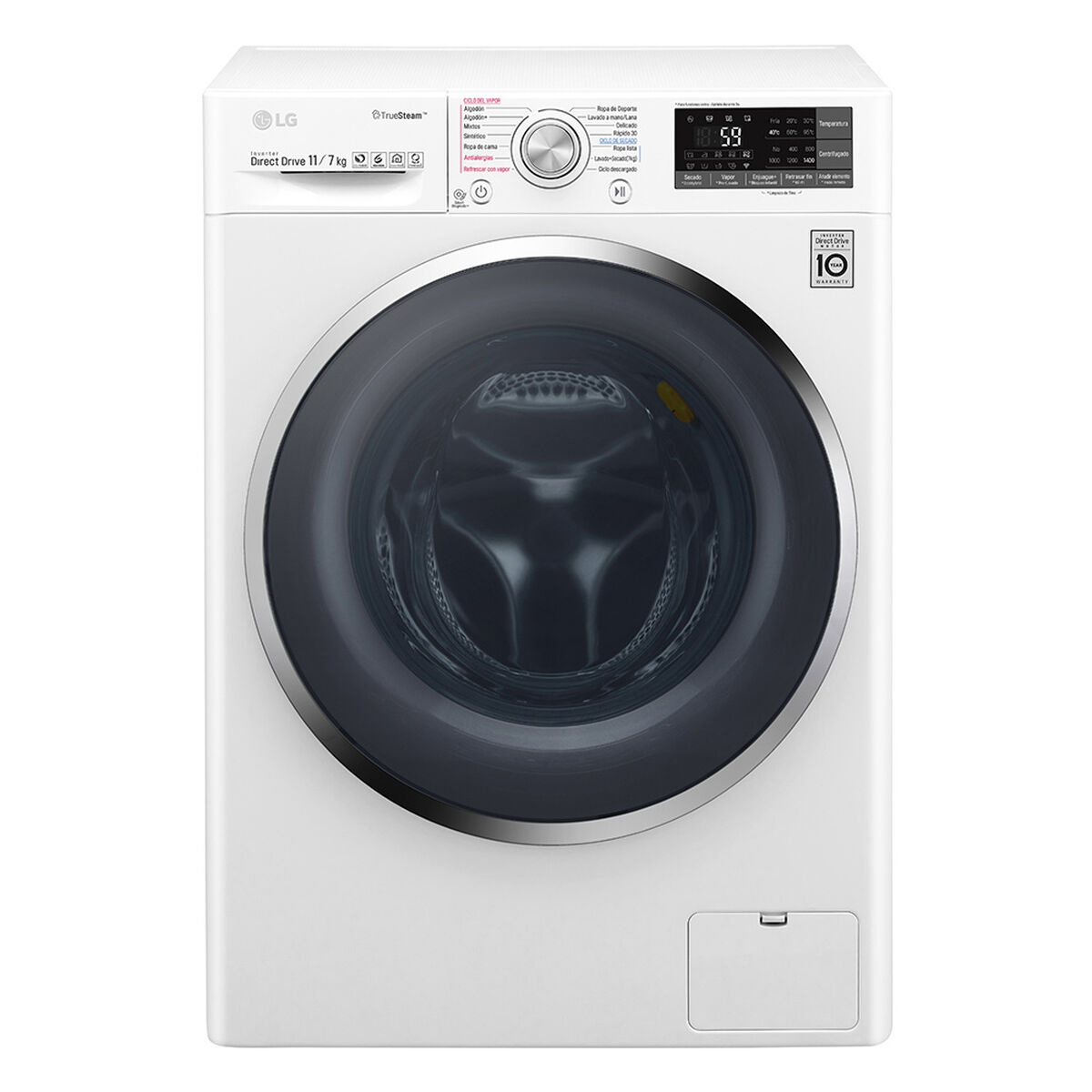 Lavadora Secadora LG WD11WBS6D 11 kg/7 kg
