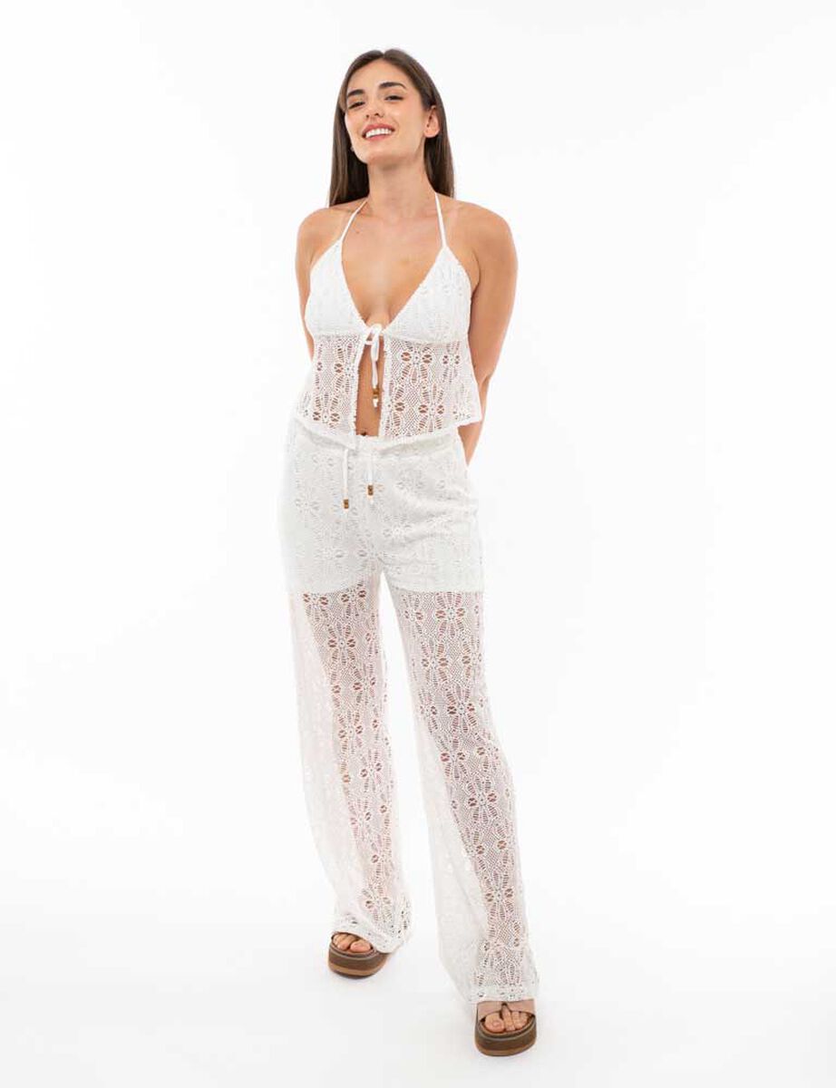 Pantalón Tejido Mujer Icono