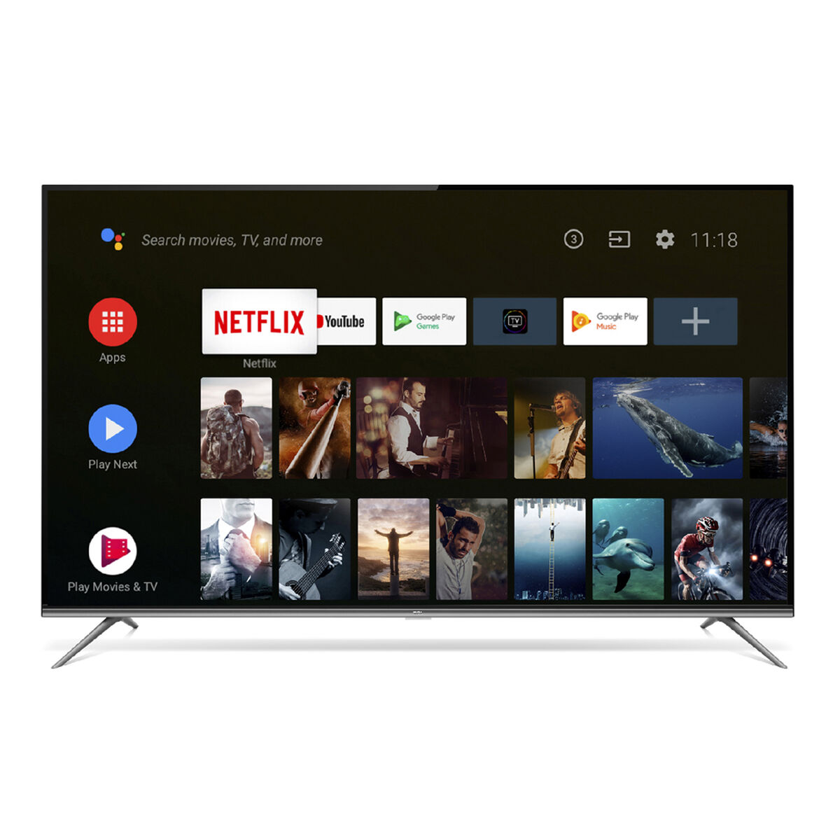 LED 55" TCL P8 Smart TV 4K Ultra HD