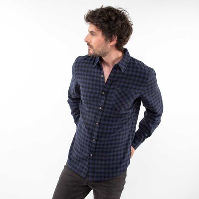 Camisa Tartán Manga Larga Hombre Portman Club