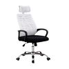 Silla de Escritorio Arthome Madrid Negra Blanca