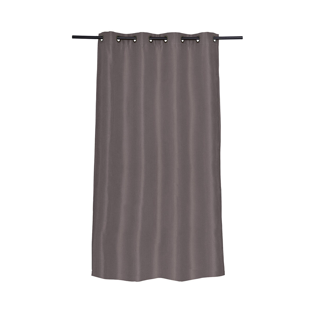 Cortina Blackout Mashini Argolla Natural Gris 140 x 220 cm