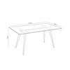 Juego de Comedor Home Mobili Seul 6 Sillas Gris