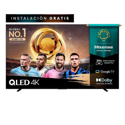 Smart TV QLED 100" Hisense 4K Google TV 100Q7QG