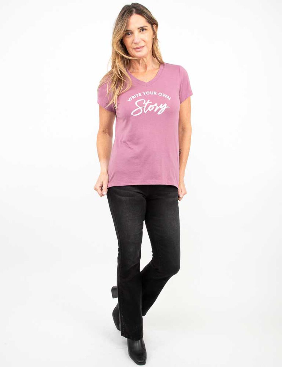 Polera Manga Corta Mujer Portman Club