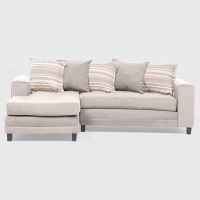 Imagen 1 del producto Sofá Seccional Izquierdo Living Factory Milan 3 Cuerpos Beige