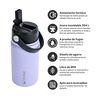 Botella Térmica Niño Insulada Hydro 360ml Lila Lhotse