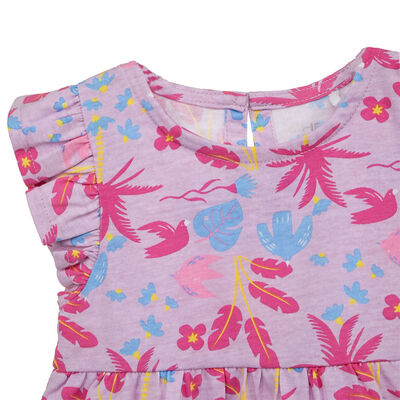 Imagen 2 del producto Vestido Chess Baby lila, naranjo