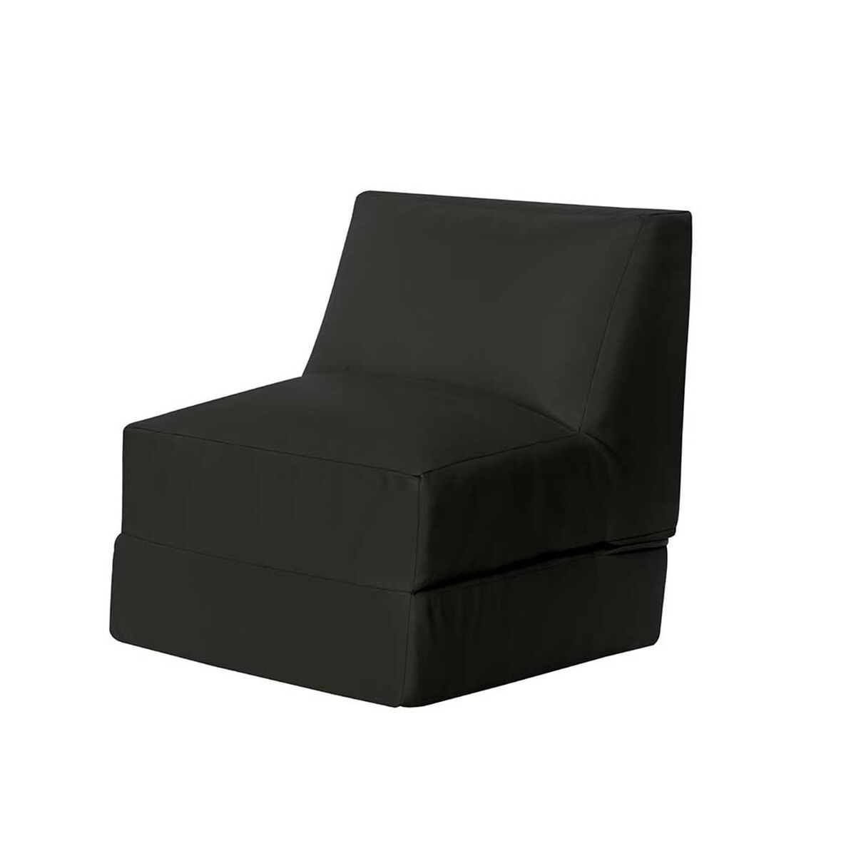 Sof&aacute; Cama Latam Home PU Bari 1 Cuerpo Negro
