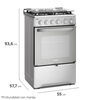 Cocina a Gas Fensa F 2608 T 4 Quemadores