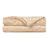 Manta Casa Linda Franela Golden Beige 130 x 160 cm