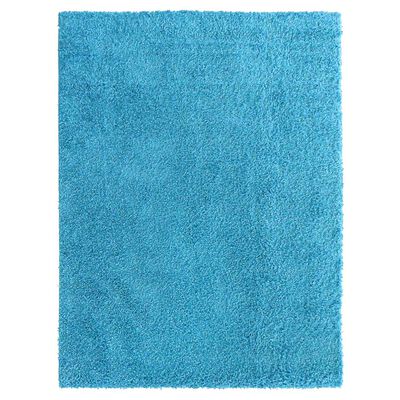 Imagen 1 del producto Alfombra Shaggy Idetex Lisa Turquesa 133 x 180 cm