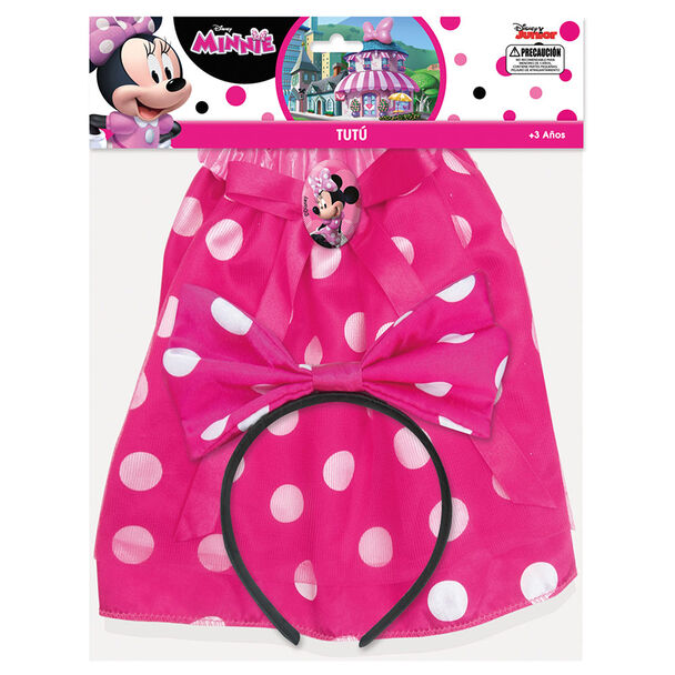 Falda Minnie Con Accesorio Disney
